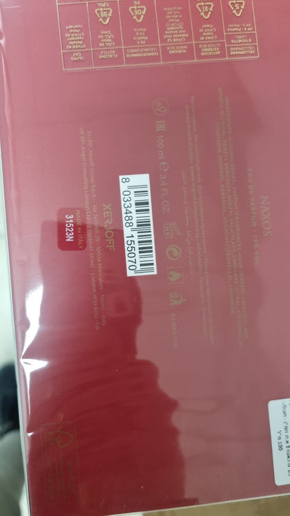 Xerjoff 1861 Naxos Unisex Eau De Parfum 3.4 Oz